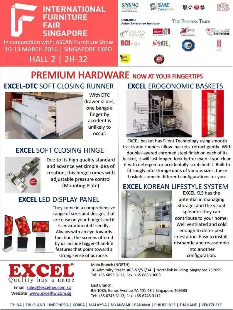 Excel新加坡2016展会